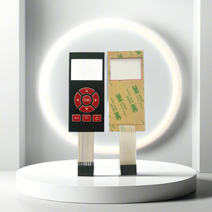 Pc Membrane Switch Pvc Button Concave and Convex Button Sign Silver Award Conductive Panel Film Button Drum Sticker