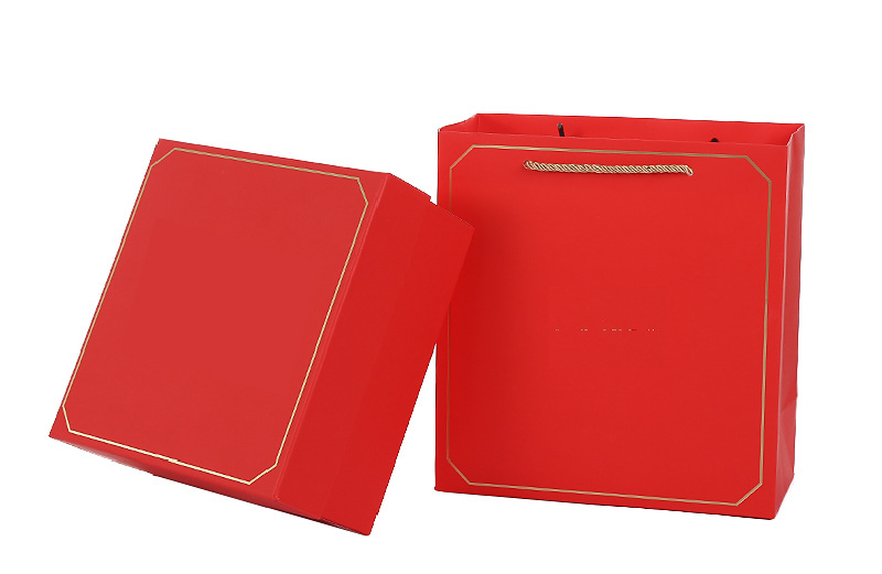 Caja de regalo con caja de regalo de mano Dragon Boat Festival zongzi caja de embalaje empresa Reunión Anual actividad caja de regalo caja vacía portátil al por mayor