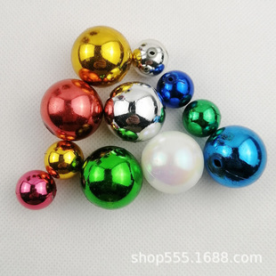 Christmas Decorations Christmas Ball Christmas Colored Beads Hanging Ball Electroplated Ball 16mm25mm