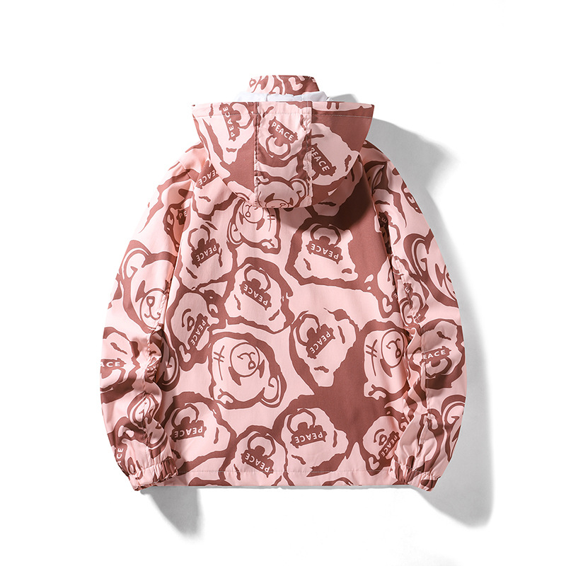 Men's Clothing spring and autumn styles, trendy brands, youth hooded windproof jackets_voghion.com