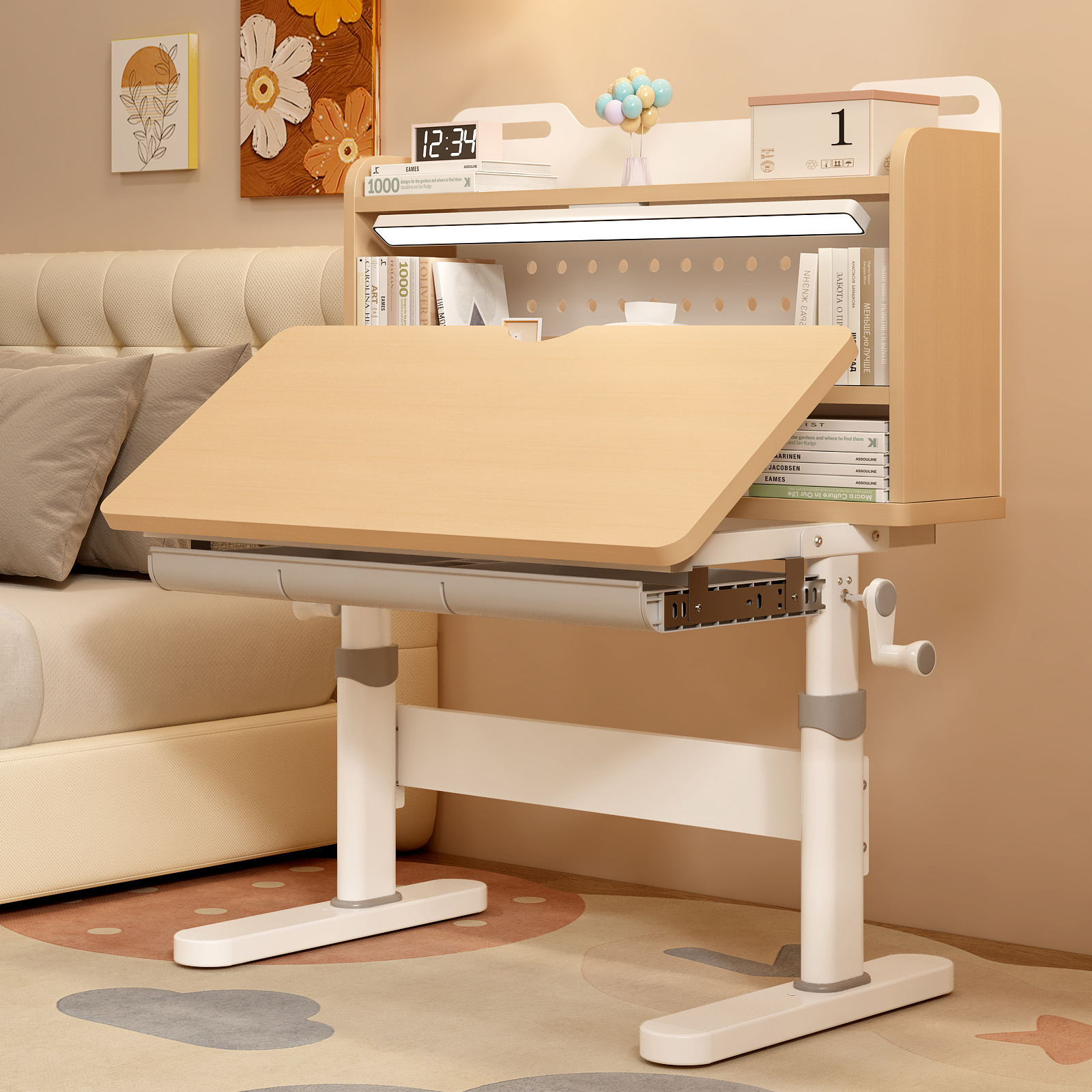 254 youthful wood color standard version (single table)