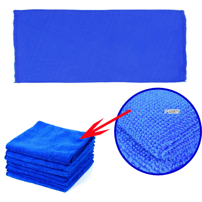 Toallas de lavado de automóviles de microfibra absorbente de agua toallas de limpieza de automóviles vendidas directas 30 70 toallas de lavado de automóviles