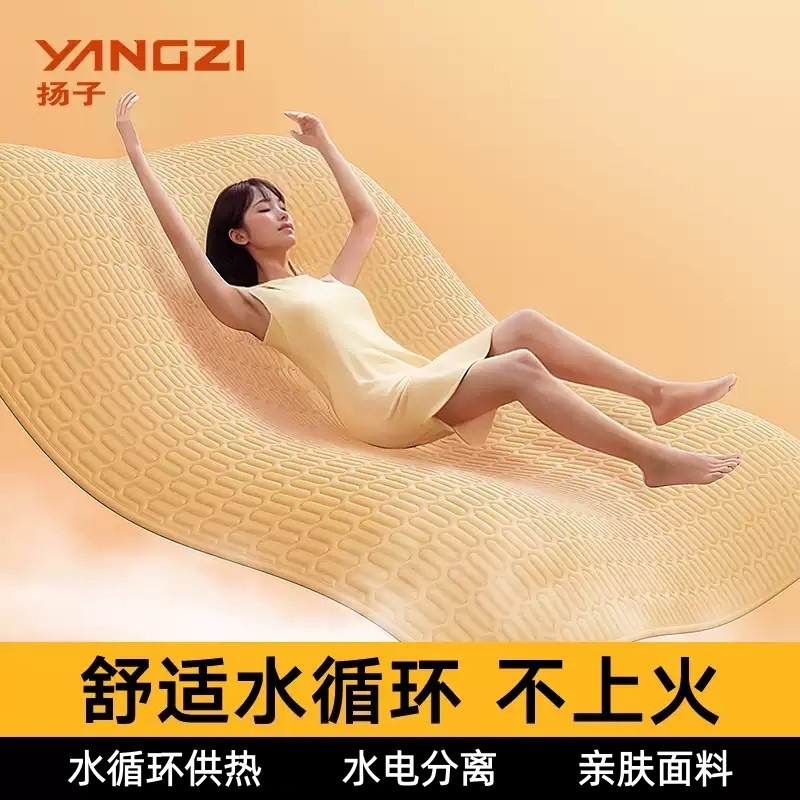 Yangzi plomería manta eléctrica doble doble control plomería doméstica dormitorio colchón eléctrica segura manta eléctrica individual image 5