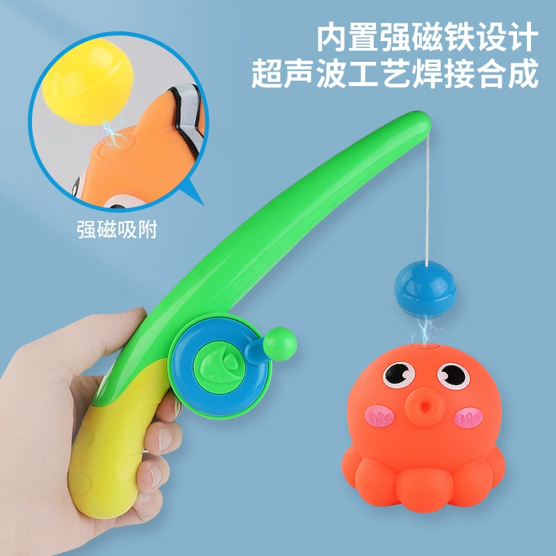 Магнитная игрушка для детей для игры в ванной: ловля рыбы, веселые водные игры, креативная магнитная игрушка для ванной комнаты