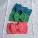 Ins New Baby Hair Accessories European and American Children Nylon Twist Double-Layer Bow Wide-brimmed Hair Strap Baby Hijab