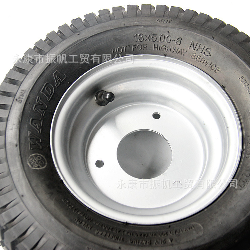 Go-Kart Beach Cart Karting Lawn Mower 13*5.00-6 Vacuum Tire 13X 5-6inch Tire Wheel Hub