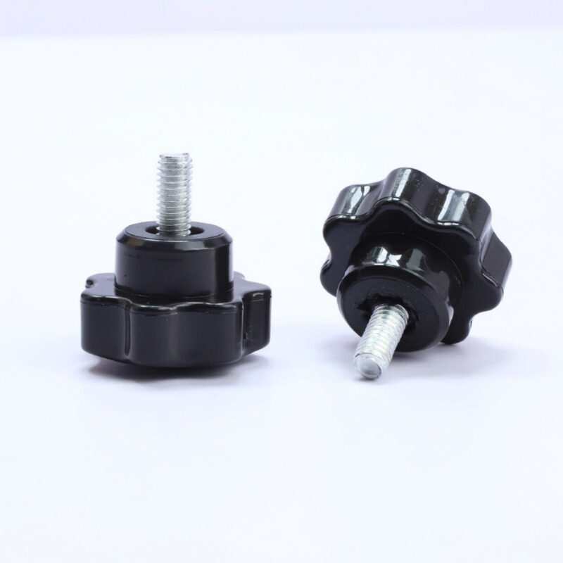 Galvanized plum handle screw plastic wood star handle hand screw bolt seven star knob head M4M6M8M10M
