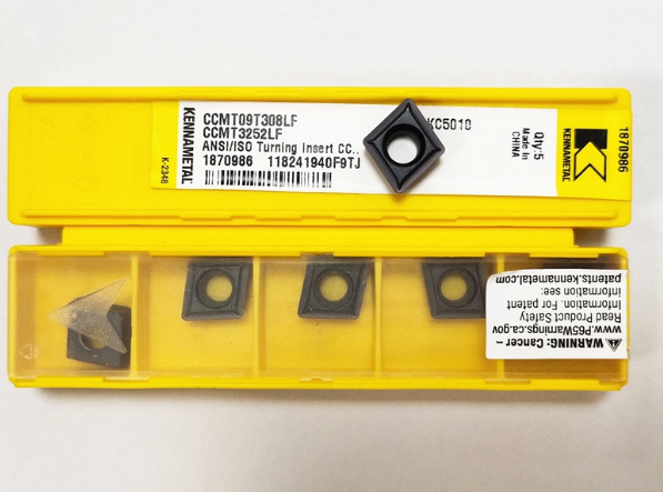 代理肯纳数控刀片CCMT09T302LF KC5025车刀片 耐磨