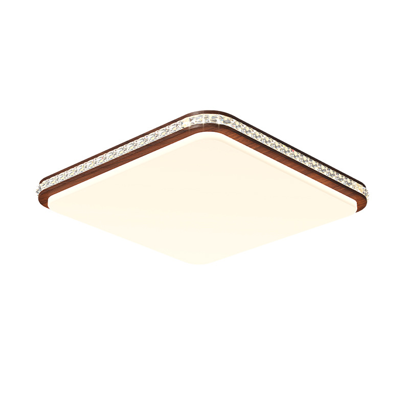 Luz de techo de la sala de estar 2026 nueva luz principal de color nuez de estilo medieval de la sala de estar luz de techo de la habitación luz 472L