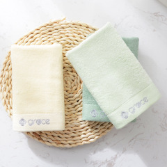 Gentle and Non- shedding Bamboo Viscose Fiber Towel, Soft, Breathable, and Stylish Face Wash Towel for Home Use, Large Size, Thin Model, Summer Edition