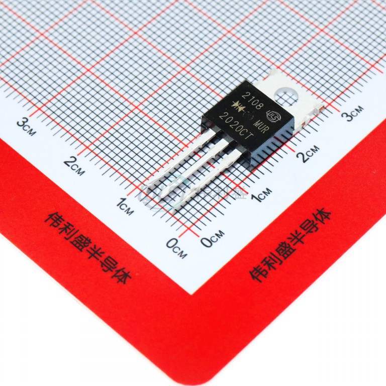 插件二极管 快恢复整流二极管MUR2020CT 200V  大芯片 TO-220