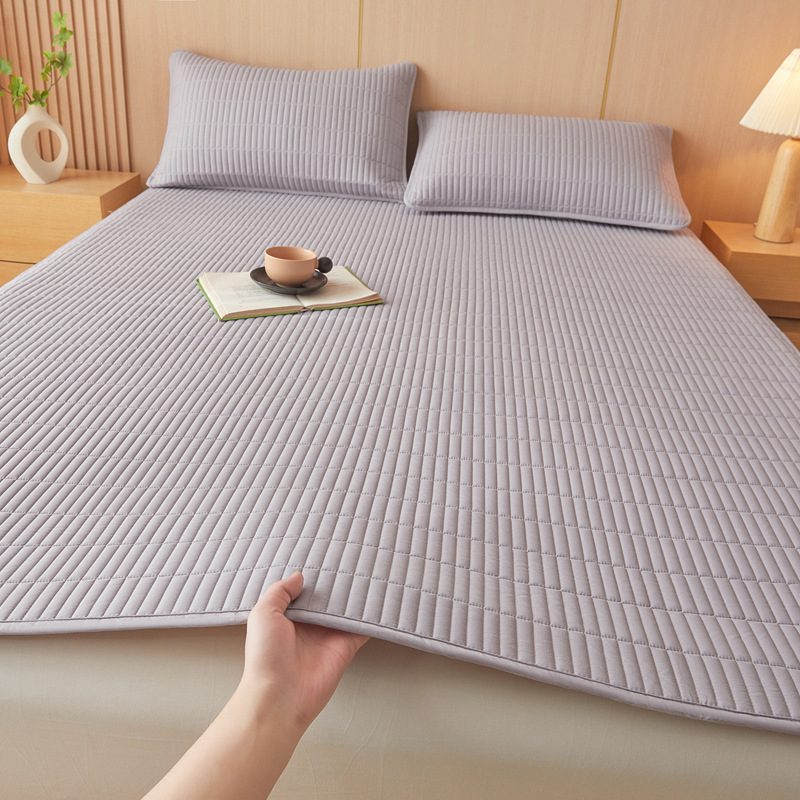 Colchón de cama de dormitorio doméstico impermeable delgado colchón antideslizante cojín protector de cama cojín antideslizante edredón de dormitorio de estudiantes