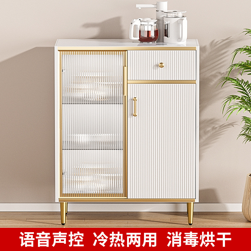 2025 nueva máquina de bar de té de madera sólida alta gama sala de estar inteligente totalmente automática gabinete de comedor casero dispensador de agua comercial