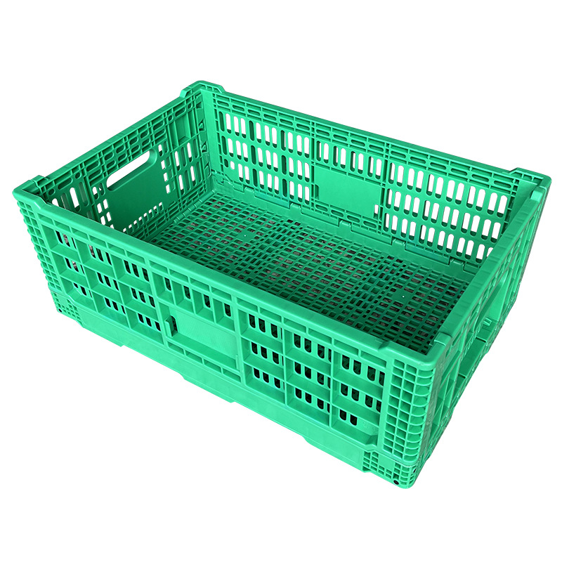 Mayorista de plástico plegable rotativo estiramiento de frutas grosas estiramiento de logística azul marco plegable de plástico
