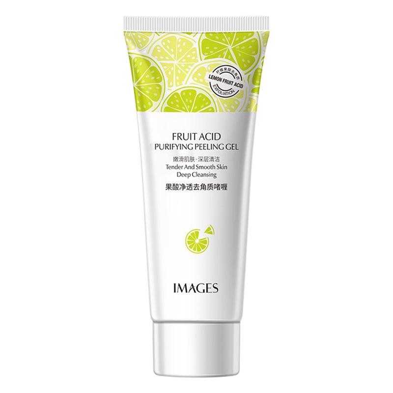 Gel Exfoliante de Ácido de Frutas Image Beauty, Exfoliante Facial de Limpieza Profunda, Crema Exfoliante image 1