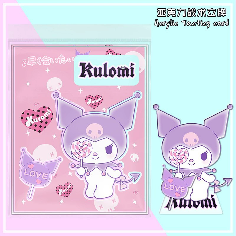 Набор акриловых подставочных карточек, микс аниме и Sanrio, 113×142 мм (3 мм)