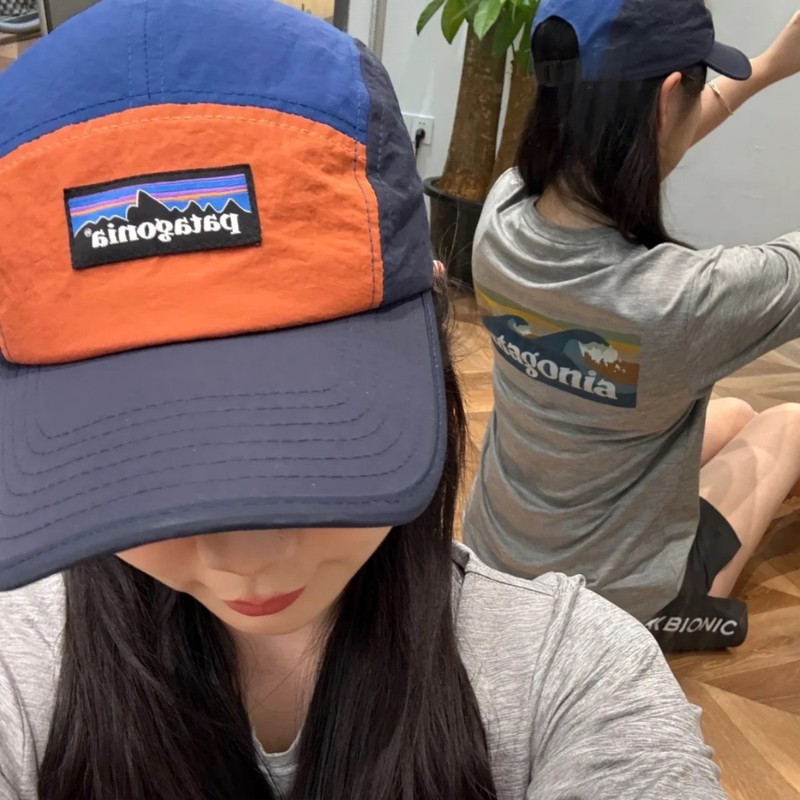 高バージョン Pata 夏新 4 色多用途コントラストカラー屋外カラーマッチングレトロ日焼け止め野球帽男性と女性用|undefined