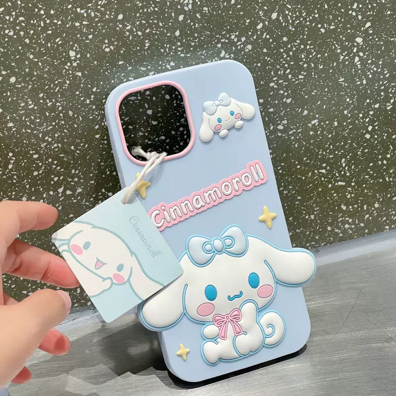 Apple, cartoon iphone15, compatible silicone phone case pro, 15promax
