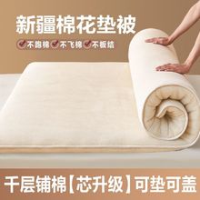 新疆棉花床墊軟墊家用卧室宿舍學生單人租房專用鋪底棉絮墊被褥子