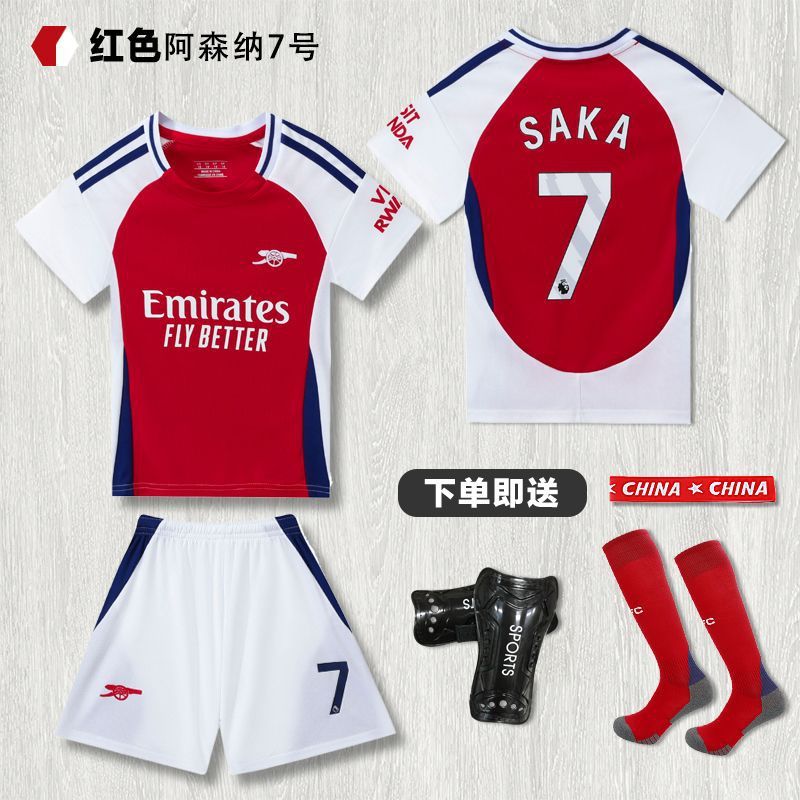 子供用サッカーユニフォームセットメッシ・ネイマール・ロナウドジャージスポーツ速乾性サッカートレーニングユニフォームチームユニフォーム|undefined