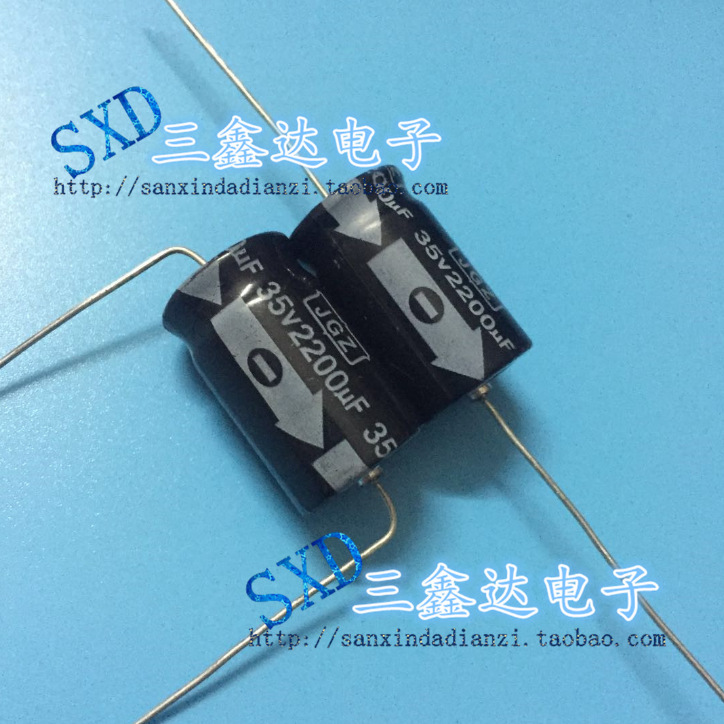 35V2200UF 2200UF35V全新原装正品音频 轴向卧式电解电容16*25 30