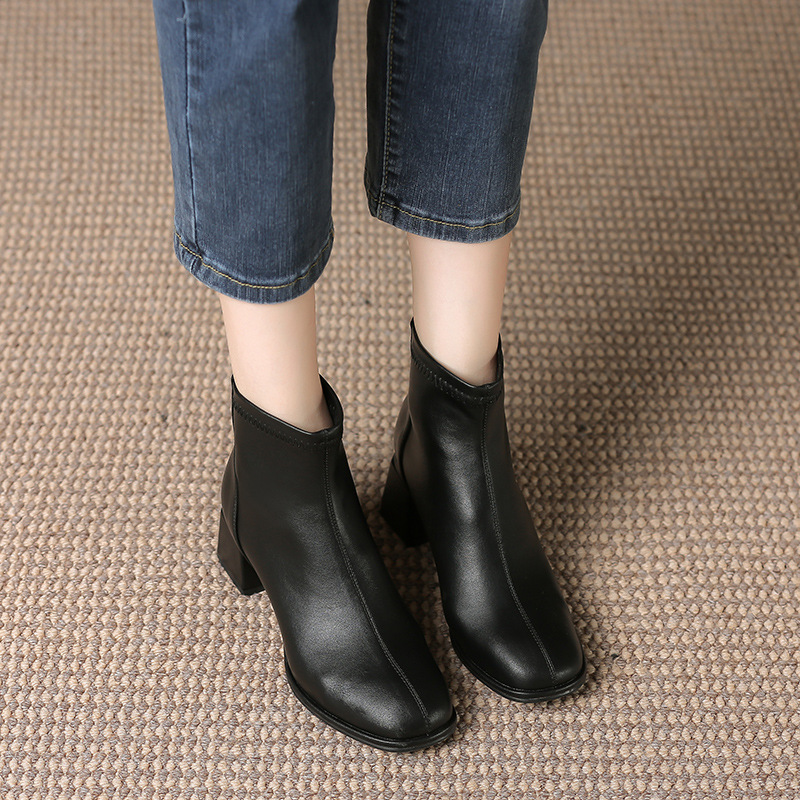 블랙 [업그레이드 버전] 싱글 안감 5.5CM