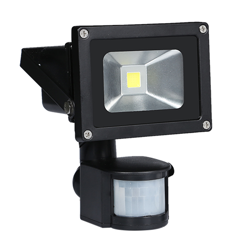 太陽(yáng)能PRI紅外線人體感應(yīng)戶外鄉(xiāng)村道路庭院壁燈大功率LED投光燈