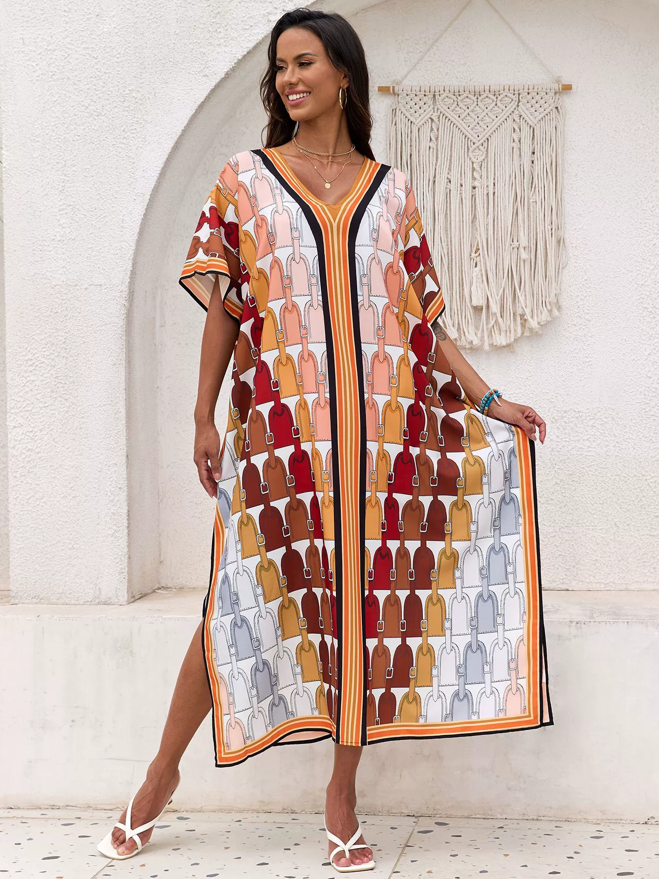 (Cross-border trading), beach dress, swimwear, European style, plus size, sun protection