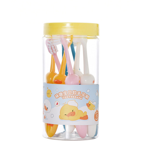 Children's Soft Bristle Toothbrush 8 Pack Bucket, Baby and Mother and Baby Products, Cute Baby Toothbrush Wholesale Supermarket