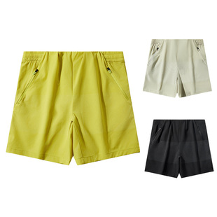 Dijia's Same Style Summer Casual Outdoor Running Cool Breathable Five-Point Pants Men's Quick-Drying Sports Splicing Shorts