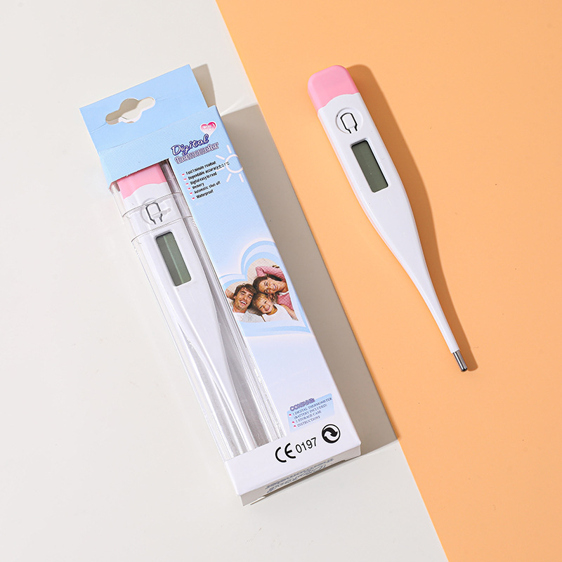 Bebé termómetro digital duro cabeza humana axila adulto termómetro Fahrenheit grados Celsius termómetro electrónico