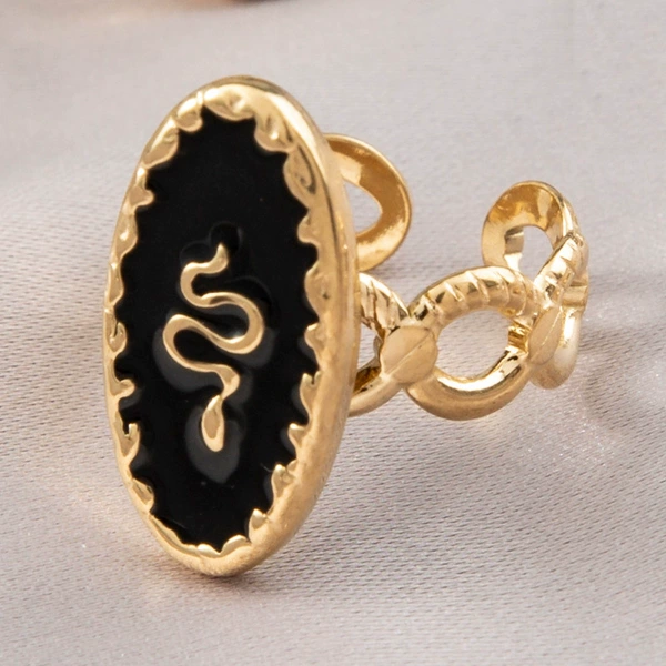 Oval snake pattern