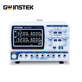 Fixed weft GWINSTEK new high-resolution dual-channel GPE-2323C linear DC stabilized power supply