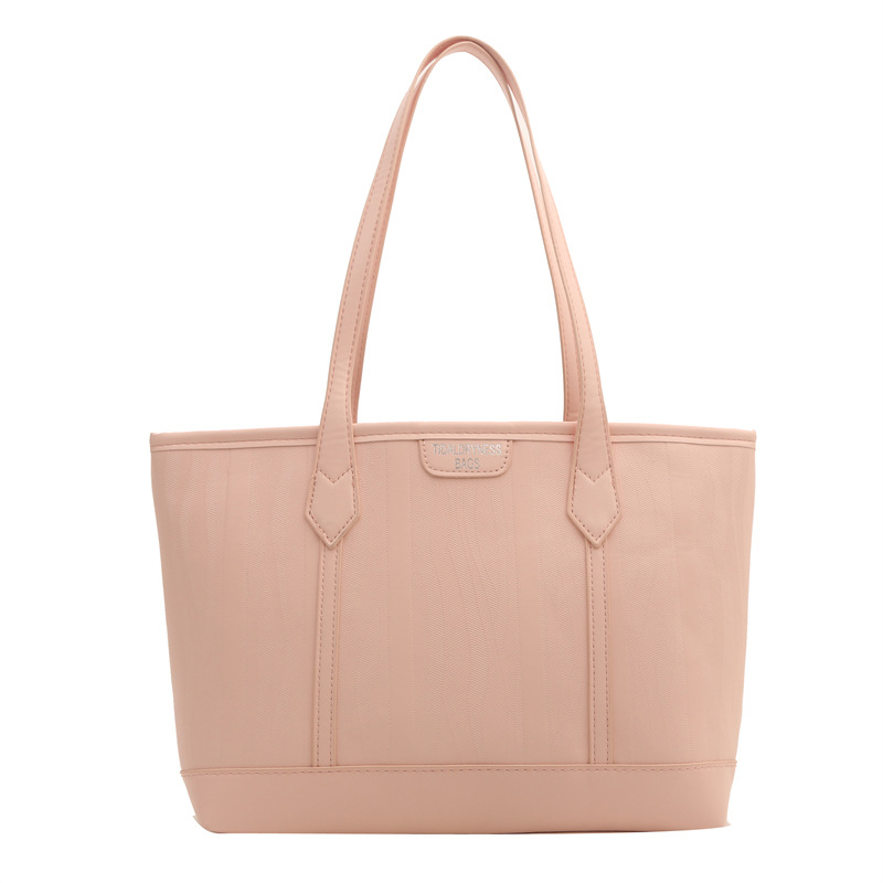 Bolsa de viaje simple y de gran capacidad para mujeres 2024 nueva moda coreana bolsa de moda bolsa de hombro personalidad extranjera