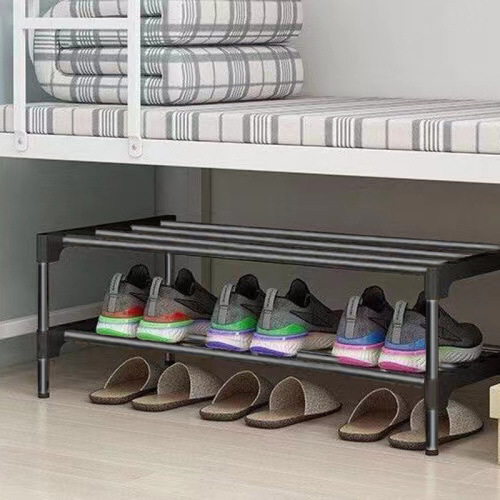 Simple shoe rack storage rack small shoe rack dorm bed under office desk student dormitory shoe rack multi-layer home use source