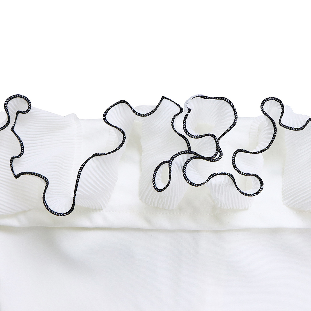 abbigliamento donna sexy attillato tinta unita monospalla arricciato spalle scoperte manica corta tuta commercio estero_voghion.com