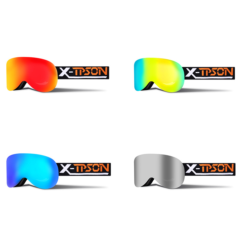 Sylindriske for utendørssport, dobbeltlags antidugg-avtakbare nærsynthetsbriller, skibriller_voghion.com