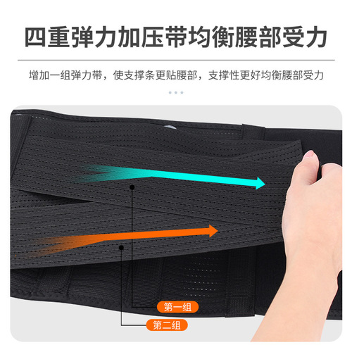 Wholesale sports waist support summer breathable belt lumbar disc fixed support waist support weightlifting fitness squat belt
