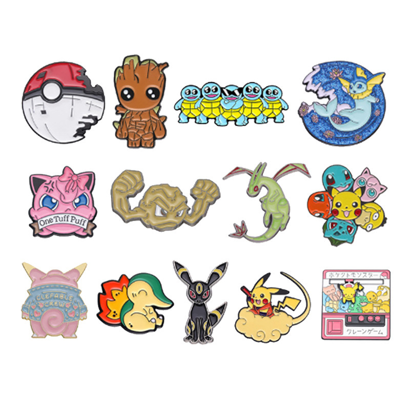 Fun High-End Magical Elf Shape Anime Style Badge Clothing Hat Fixed Versatile Anti-Exposure Accessories