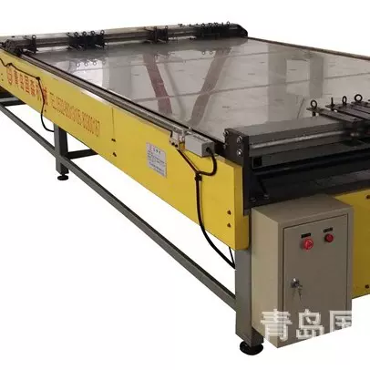 青岛国森机械制造不同规格纸塑铝蜂窝芯拉伸机成型机