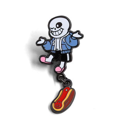 Cartoon Game Character Enamel: Yaxa sancaqları