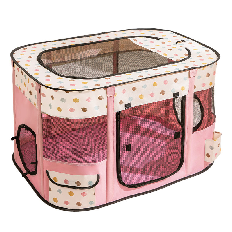 ペット用品猫小屋別荘猫犬籠卸売り閉鎖式ペットフェンステント大空間幼猫産室|undefined