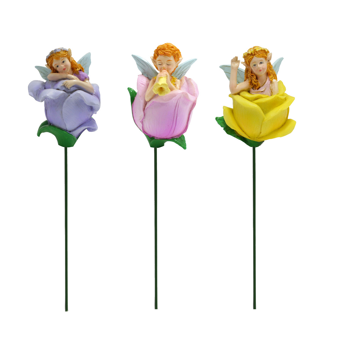 Outdoor garden color flower bud flower fairy plug-in outdoor yard villa homestay courtyard balcony layout net red building
