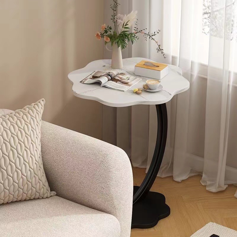 Procesamiento personalizado de sofá en forma de pétalos de mesa de té sala de estar armario casero armario dormitorio mesa pequeña