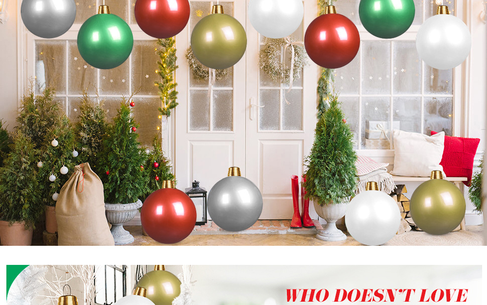 PVC充气一体装饰球