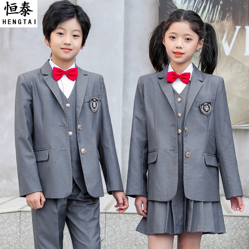 jk Uniform Suit Unisex Pleated Skirt College Style Primary School Kindergarten Kindergarten School Uniform Garden Uniform