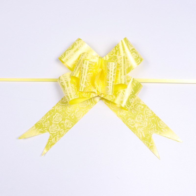 Spot al por mayor 50 # dibujo de flores impresa en color arco de rosa patrón de boda artículos de decoración de automóviles de boda dibujo de flores