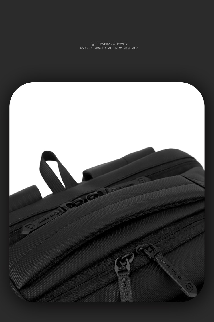 WEPOWER's new multi-functional business commuting computer backpack with USB and a large-capacity men's backpack undefined