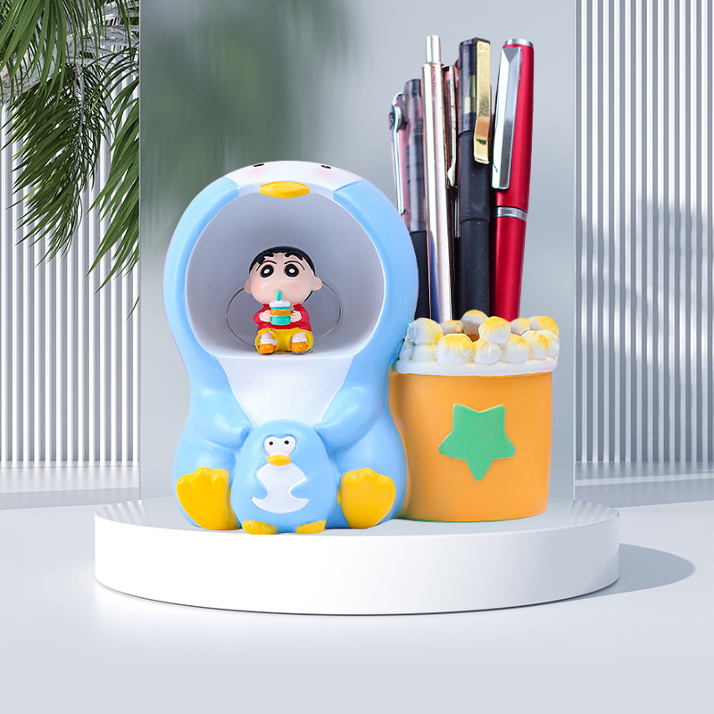 Regalo navideño nuevo estilo de fantasía sirena de concha luz de portalápices niña ins decoración de la habitación decoración venta directa de fábrica