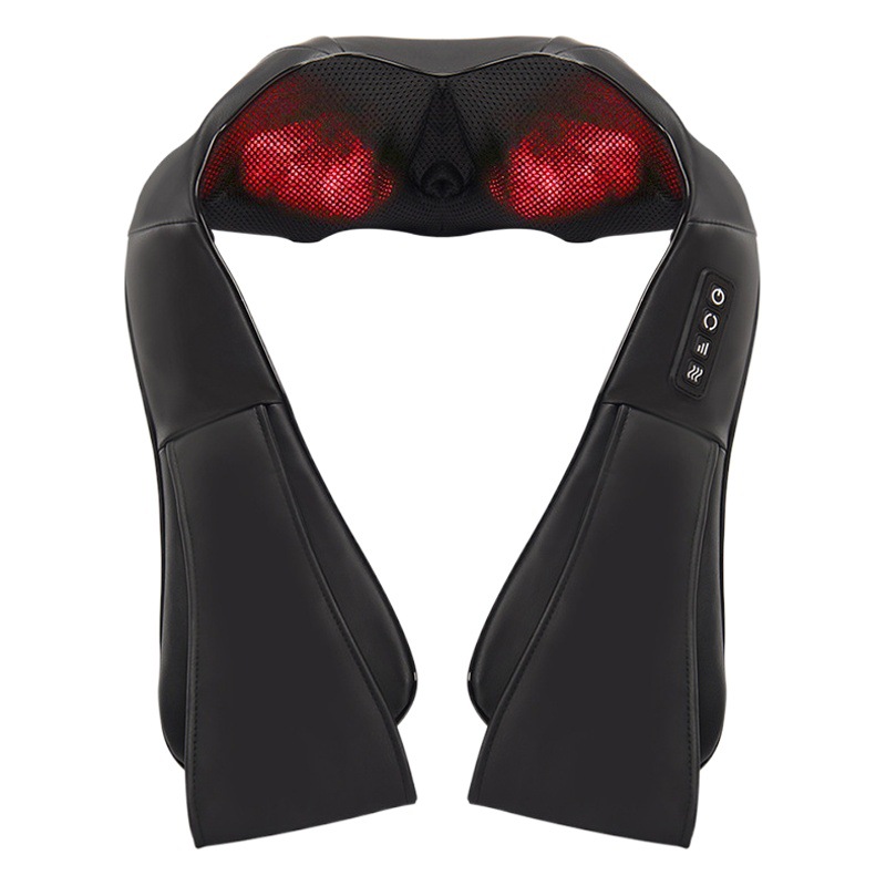Amazon Shoulder and Neck Massage Shawl with Kneading and Tapping Functions, Multifunctional Shoulder Trapezius Muscle Massage Device with Fully Automatic Heating